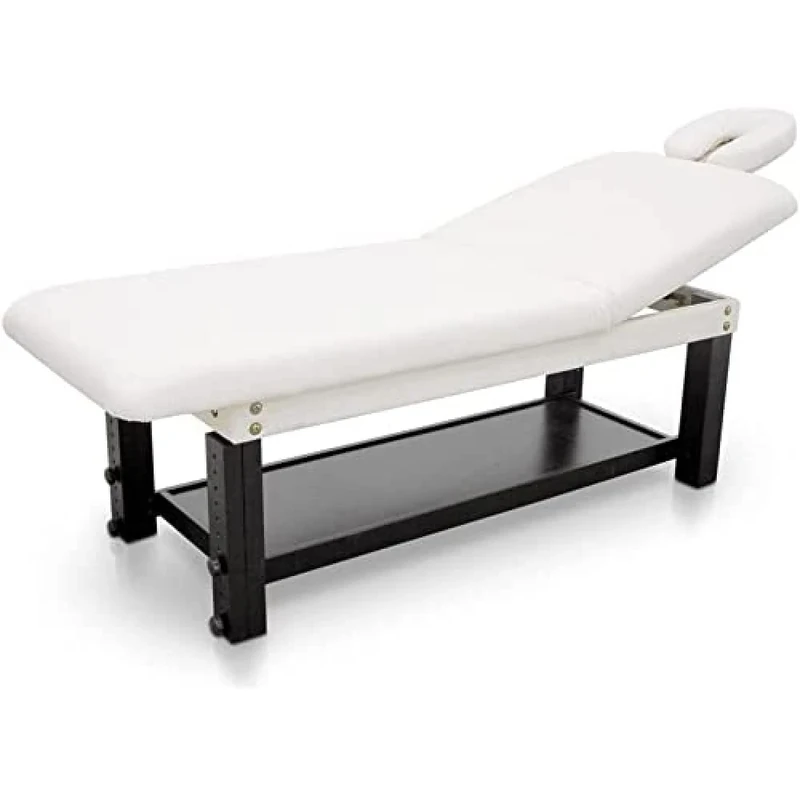 Quirumed Wooden Spa and Aesthetic Stand with White Backing