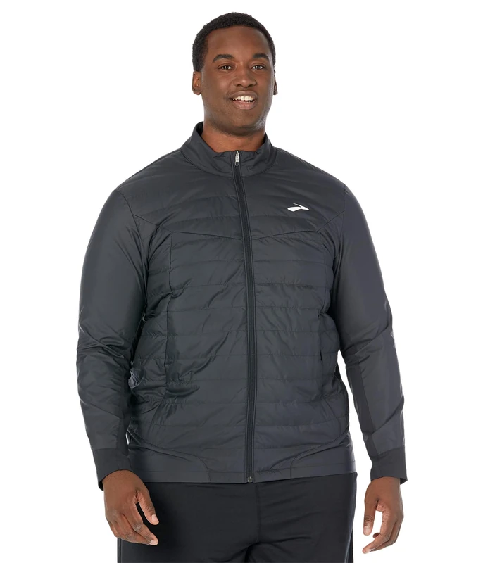 BROOKS 211415001 Shield Hybrid Jacket 2.0 Jacket Men's Black Size 30