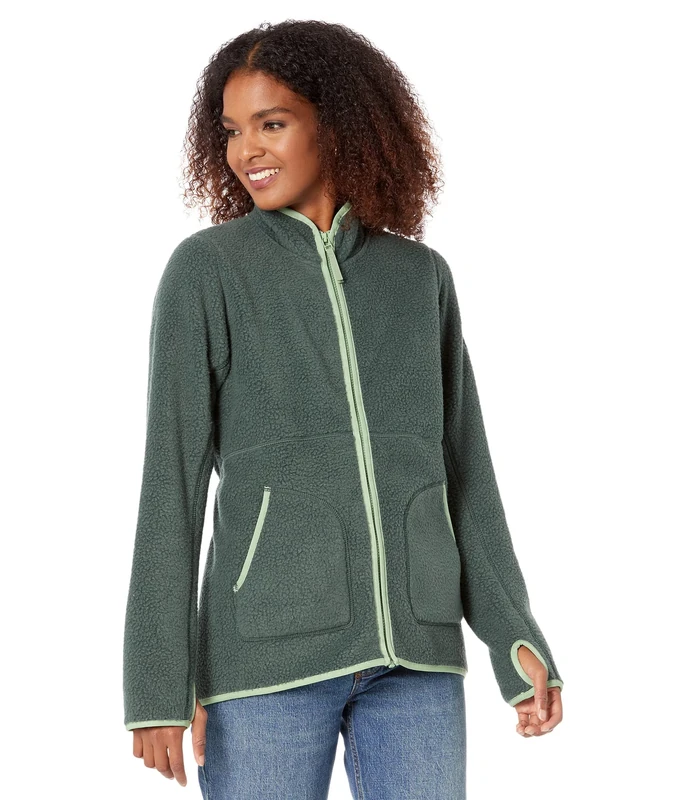 Helly Hansen Women's Imperial Pile Jacket, 495 Darkest Spruce, Small, 495 Darkest Spruce, Small