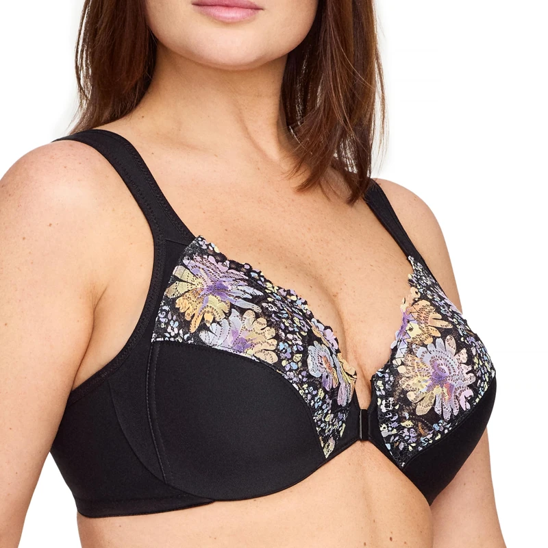 Glamorise Wonderwire Front-Closure Underwire Bra 1245 (Women's & Women's Plus)