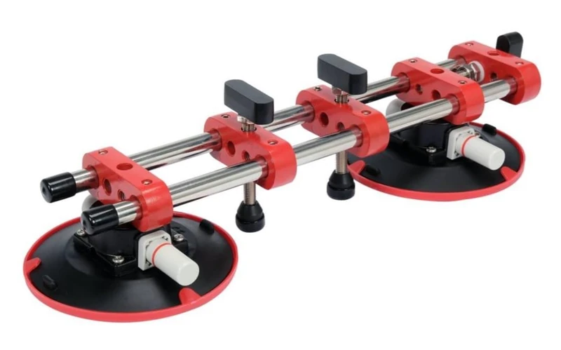 Double Suction Cup Holder 150 mm Hand Pump Rubber Suction Cup Lifter Ceramic Tile Lifter