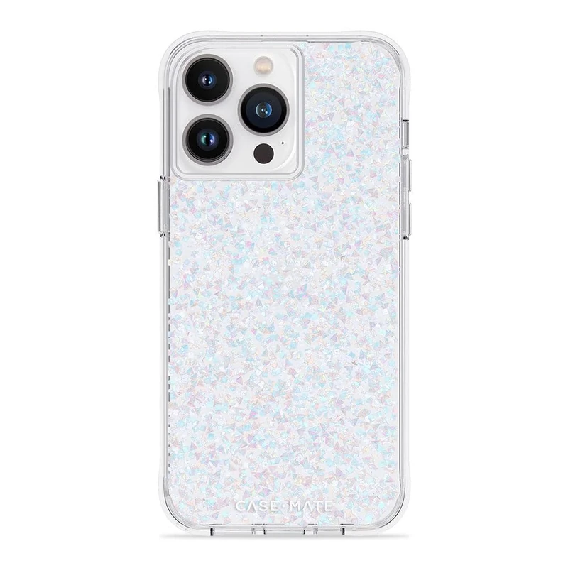 Case-Mate iPhone 14 Pro Case - Twinkle Diamond [10FT Drop Protection] [Wireless Charging Compatible] Luxury Cover with Cute Bling Sparkle for iPhone 14 Pro 6.1", Anti-Scratch, Shock Absorbent, Slim