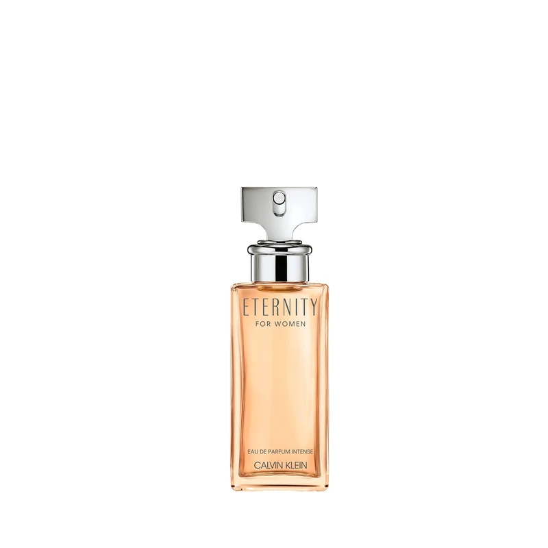 CALVIN KLEIN Eternity - Eau de Parfum Intense for Women - Floral Spicy Fragrance with Notes of Turkish Rose Absolute, Sichuan Pepper and Jasmine Absolute Sambac - High Longevity - 50ml
