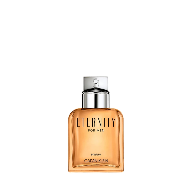 CALVIN KLEIN Eternity - Parfum for Men - Fougere Fragrance with Notes of Organic Lavender, Rhum Extract and Vanilla Absolute - High Longevity - 100ml
