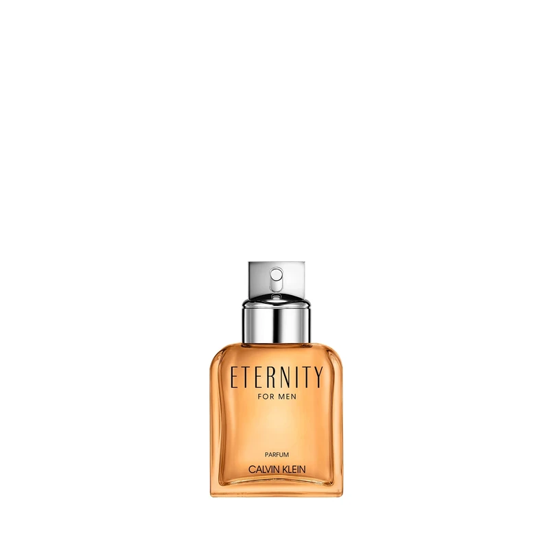 CALVIN KLEIN Eternity - Parfum for Men - Fougere Fragrance with Notes of Organic Lavender, Rhum Extract and Vanilla Absolute - High Longevity - 50ml