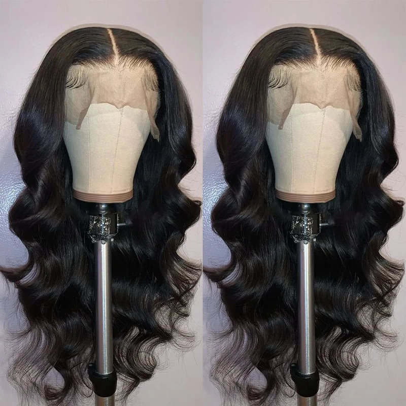 GIANNAY Body Wave Lace Front Wigs for Black Women, Long Glueless Lace Front Wig with Pre Plucked Natrural Hairline and Baby Hair for Women (Body Wave Wigs 26")
