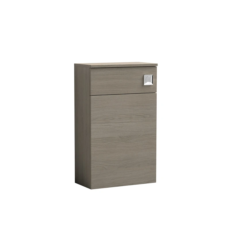 nuie NVF2541 Arno Modern Floor Standing WC Toilet Unit (Pan and Cistern Not Included), Solace Oak