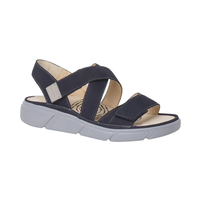 Ganter Women's Halina Sandal, Dark Blue, 5 UK