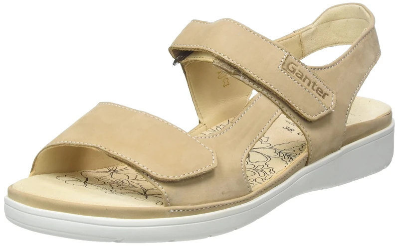 Ganter Women's Gina Sandal, Lighttoffee, 8 UK