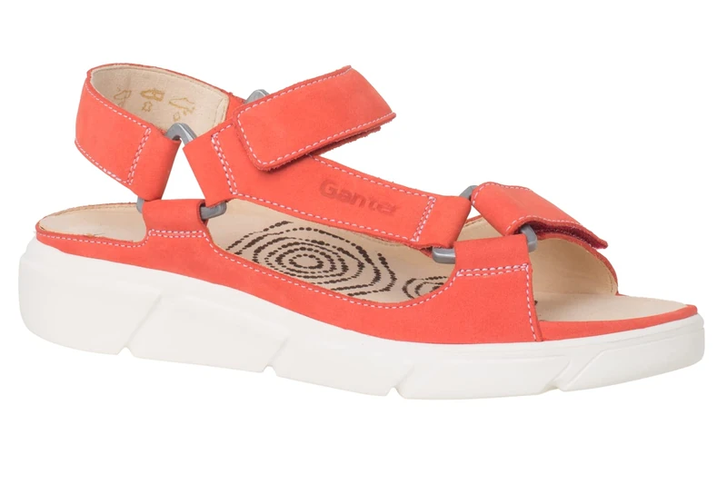 Ganter Women's Halina Sandal, Coral, 4 UK