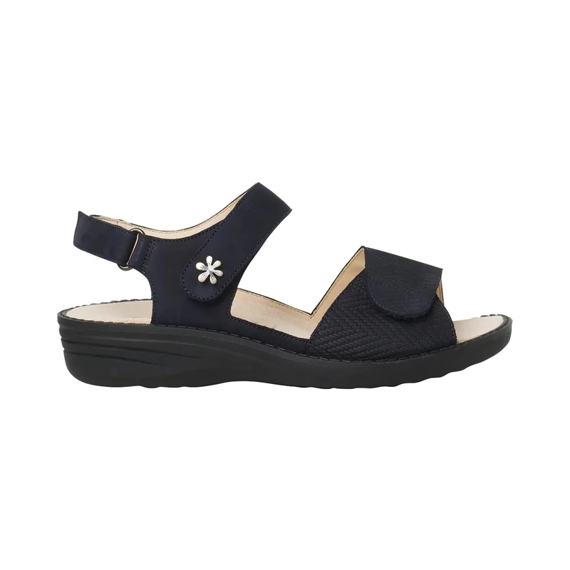 Ganter Women's Hera Sandal, Dark Blue, 8 UK