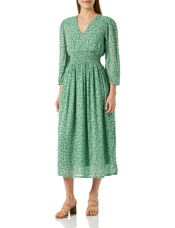 Part Two Women's Siraline Dress Casual, Greenbriar Mini Flower, 8