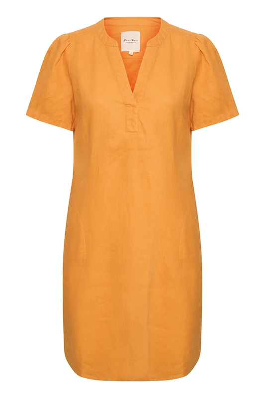 Part Two Aminase Dress, Apricot, 34, Apricot, UK 6