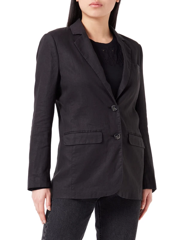 Part Two Women's Nyan Blazer, Black, 10