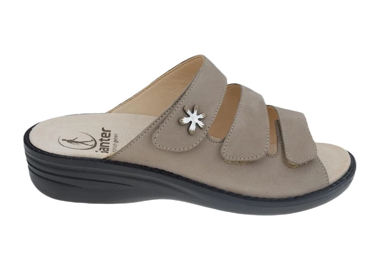 Ganter Women's Hera Slipper, Taupe, 3.5 UK