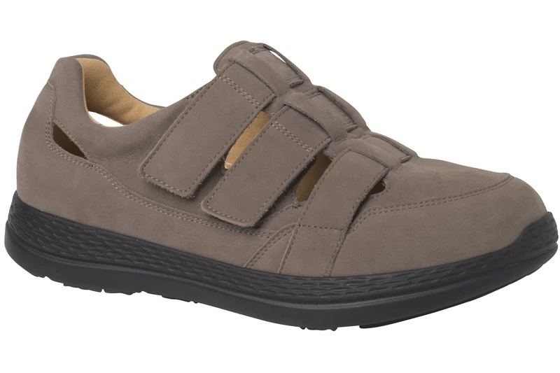Ganter Men's Karl-Ludwig Healthcare Shoe, Gray, 47 EU 3X-Weit