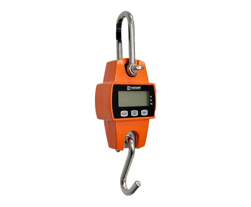 Hook Scale, Hook 300 kg/660 lb, Accuracy +/- 50g, Digital Display, Tare, Electronic Scale, Power Supply 3x AA, Operating Time up to 150h, HDWR wagPRO-H300