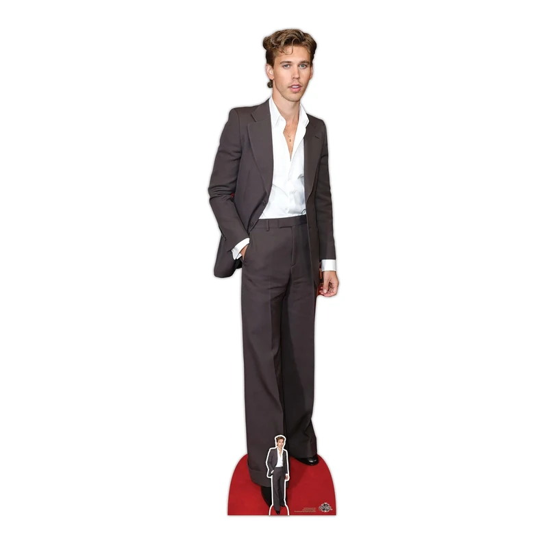 STAR CUTOUTS CS993 Austin Butler Lifesize Cardboard Cutout With Mini Cutout