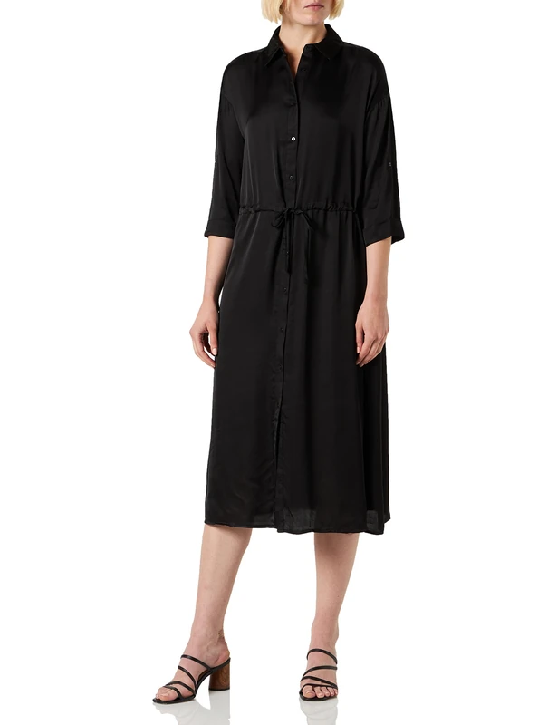 SOYACONCEPT Women's Sc-Kalina 2 Dress, Black, M