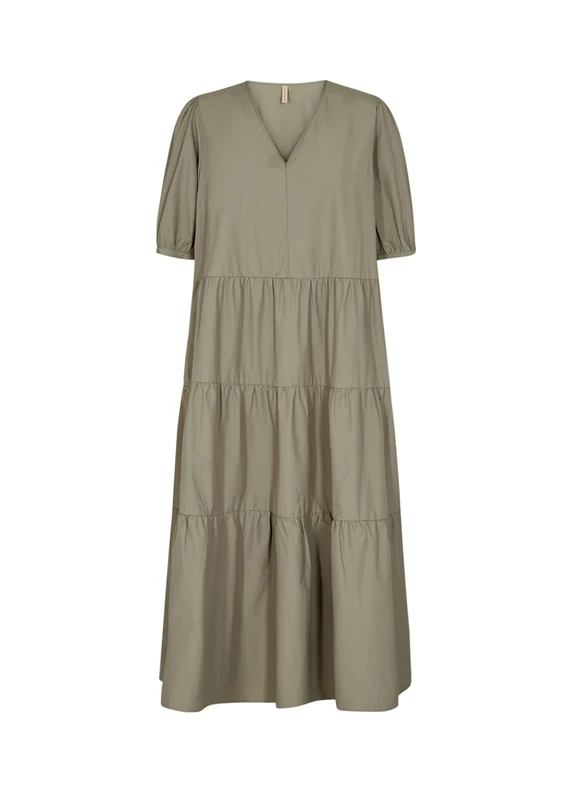SOYACONCEPT Women's Sc-Netti 43 Dress, Green, L