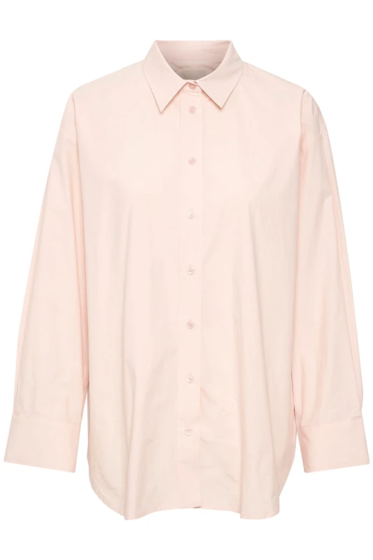 Part Two Women's Savanna Relaxed fit Long Sleeve Shirt, Pale Blush, 18 (XXL)