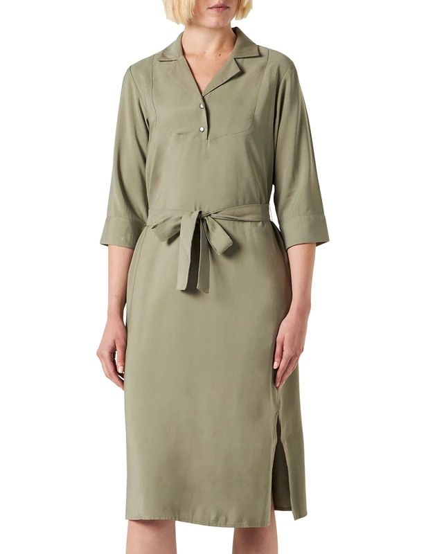 SOYACONCEPT Women's Dress, Green, XL