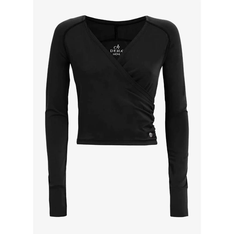 DEHA Yoga Wrap T-Shirt Black M