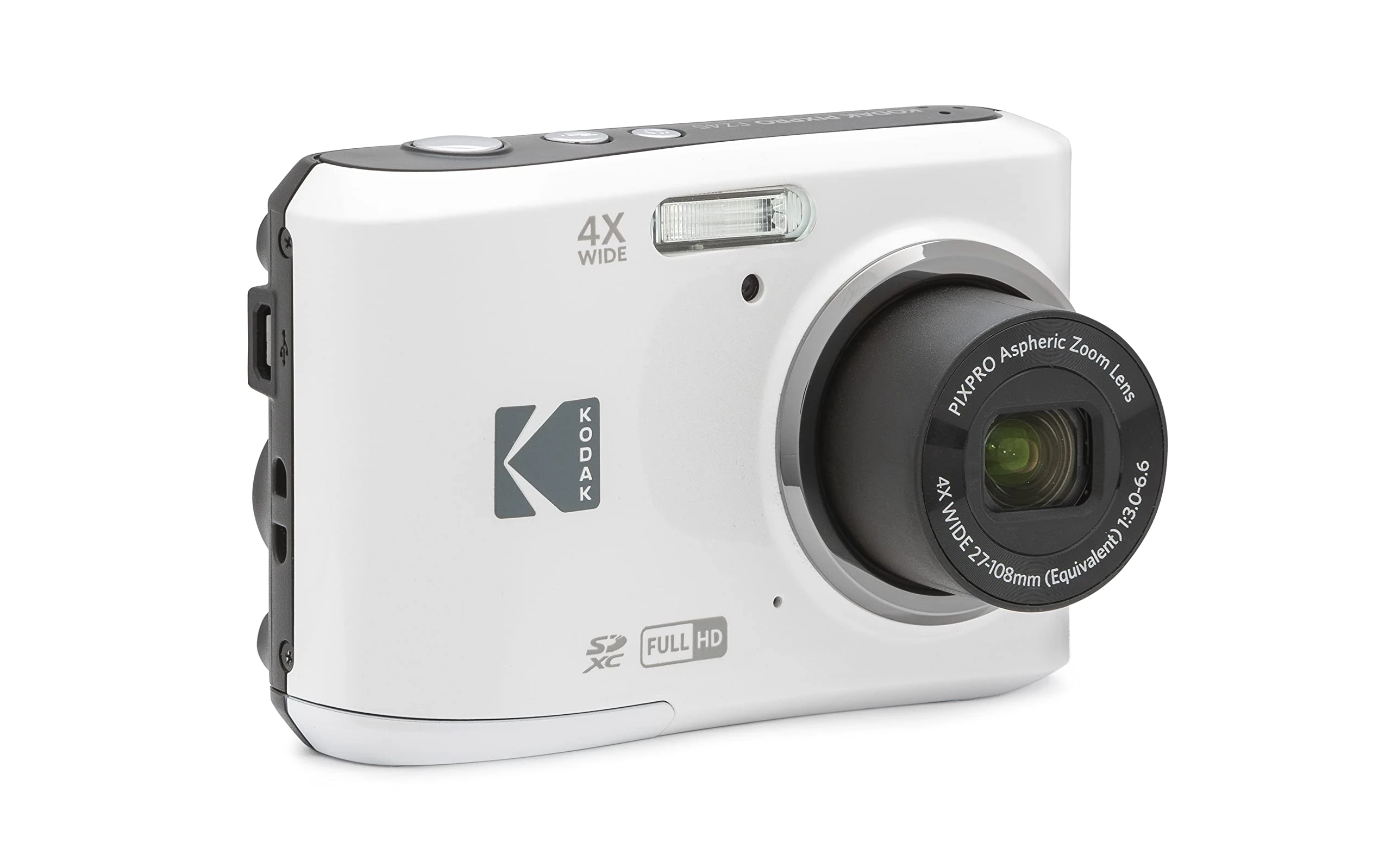 KODAK PIXPRO FZ45 1/2.3" Compact camera 16 MP CMOS 4608 x 3456 pixels White
