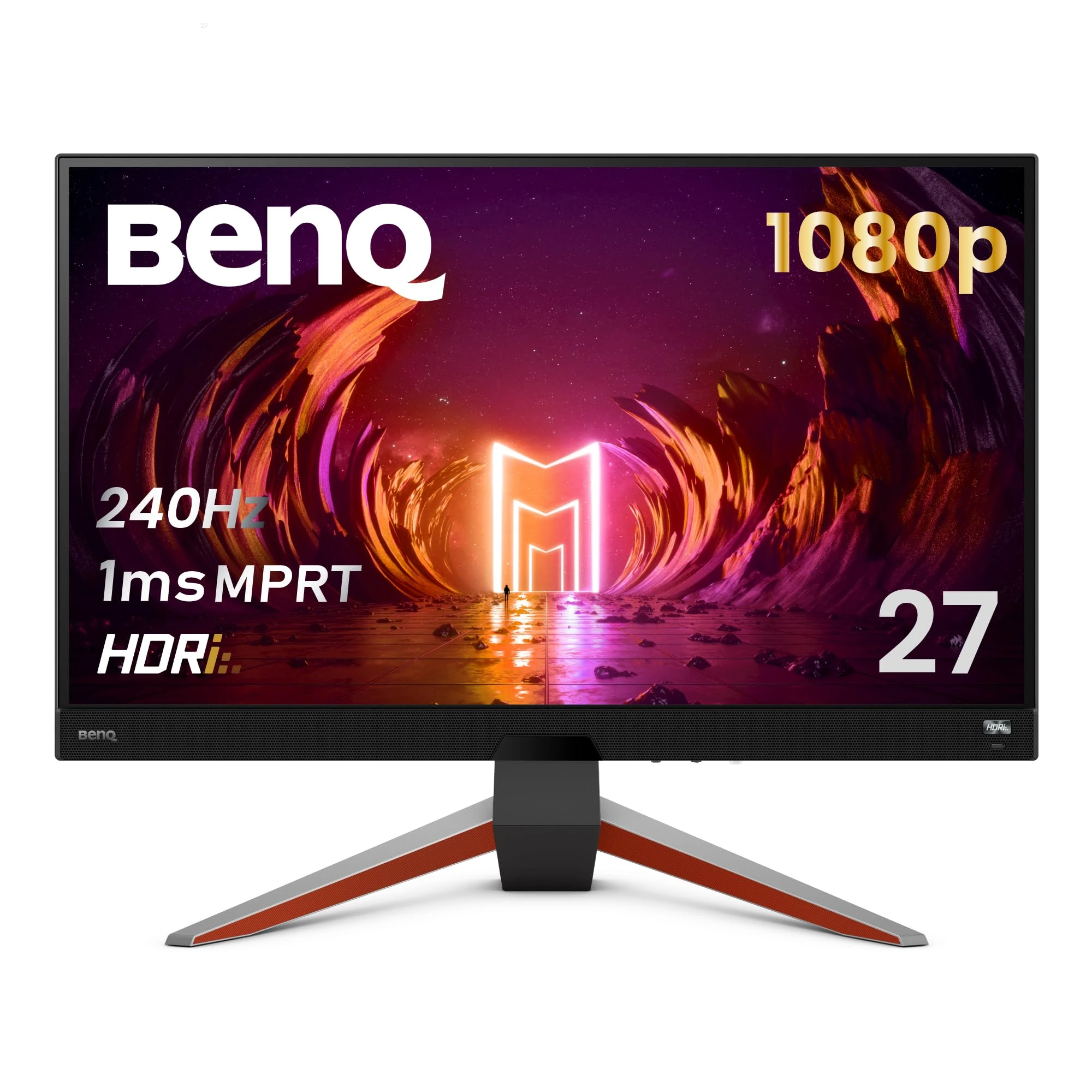 BenQ MOBIUZ EX270M 27 Inch 240Hz 1ms GTG IPS 1080P Gaming Monitor, HDRi Technology, AMD FreeSync Premium, sRGB 99%, 2.1ch Built-in Speakers, Eye-Care, Bezel-Less