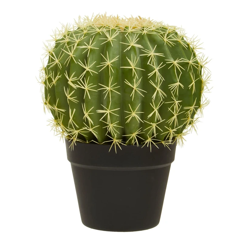 Premier Housewares Cactus/Artificial Succulent Plants Arrangement/Mini Artificial Plant/Small Succulent Plant/Artificial Succulent Cactus 30 cm / W25 x D25 x H30cm