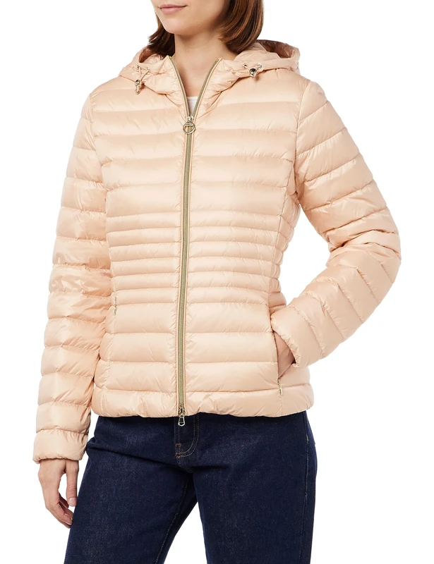 Geox Women's D Jaysen Jacket, Peach Whip, 12