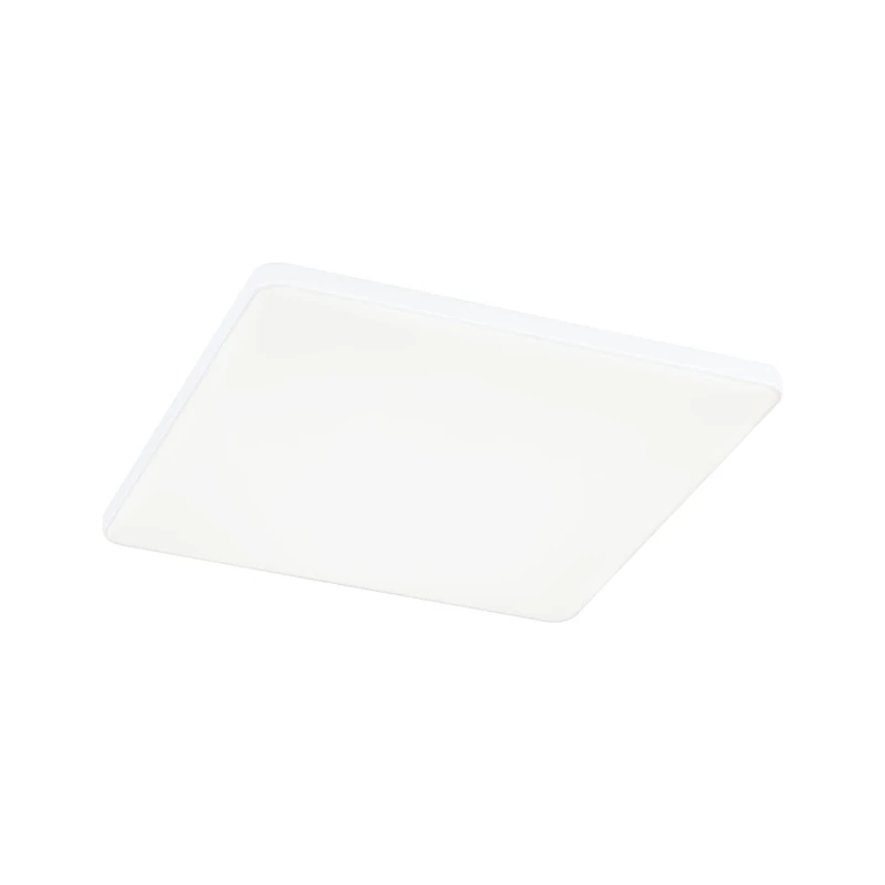 Paulmann 79955 LED panel recessed panel Veluna VariFit Edge 200x200mm rectangular dimmable Daylight white, white plastic ceiling luminaire 4000K