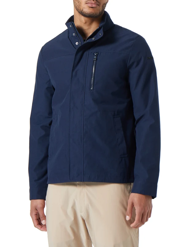 Geox Men's M Vincit Jacket, Sky Captain, 46