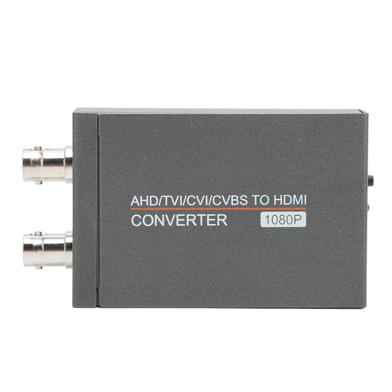 AHD TVI CVI CVBS to HDMI Converter Adapter, Full HD 720P 1080P 3MP 4MP 5MP 8MP BNC to HDMI Video Adapter for Monitor HDTV DVR, Convert TVI CVI AHD CVBS BNC Video Signal to HDMI
