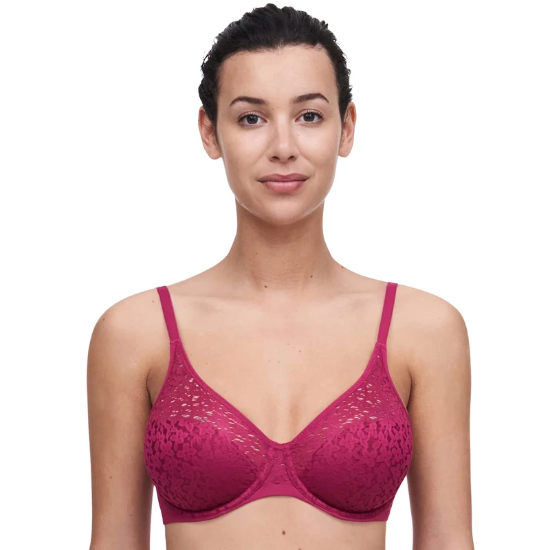 Chantelle Women's Norah Molded Bra, Wild Strawberry, 32D