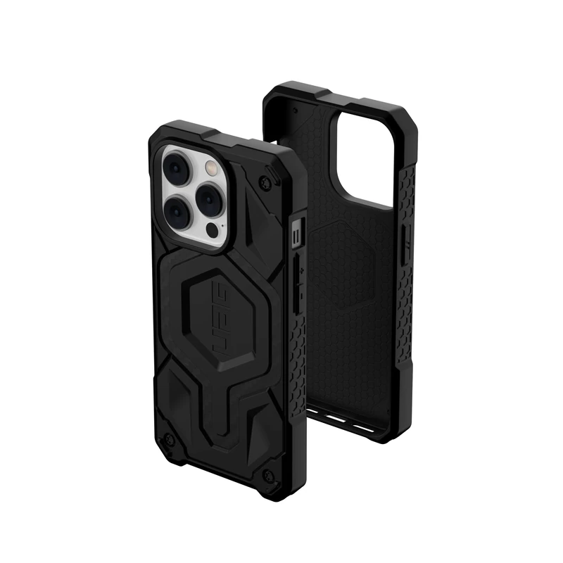 URBAN ARMOR GEAR UAG Designed for iPhone 14 Pro Case Carbon Fiber 6.1" Monarch Pro Built-in Magnet Compatible with MagSafe Charging Rugged Shockproof Dropproof Premium Protective Cover