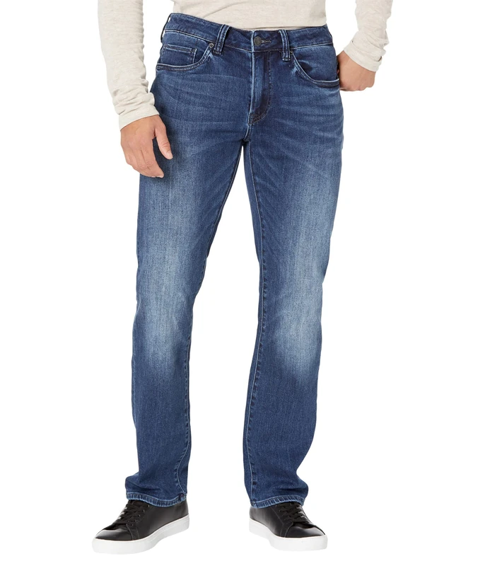 Buffalo David Bitton Men's Straight SIX, Indigo, 36 x 30