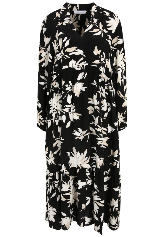 gs1 data protected company 4064556000002 Women's Auburn Dress, Black Flower AOP, 14