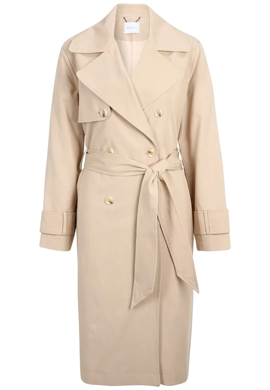 Tamaris Women's Arni Trench Coat, Moonlight, XS/S