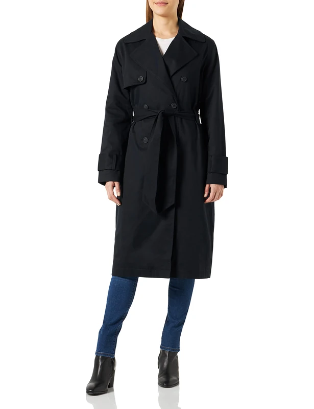 gs1 data protected company 4064556000002 Women's Arni Trench Coat, Black Beauty, 40, black beauty