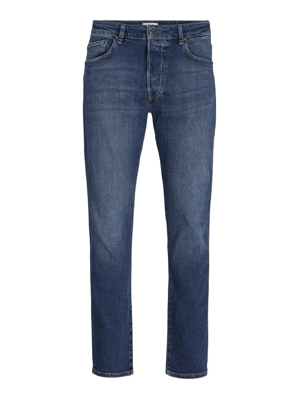 JACK & JONES Men's Tapered Fit Jeans Comfort, Blue Denim, 34 W/34 L