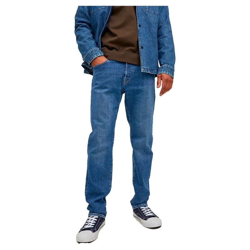 JACK & JONES Men's Comfort, Blue Denim, 33 W/32 L