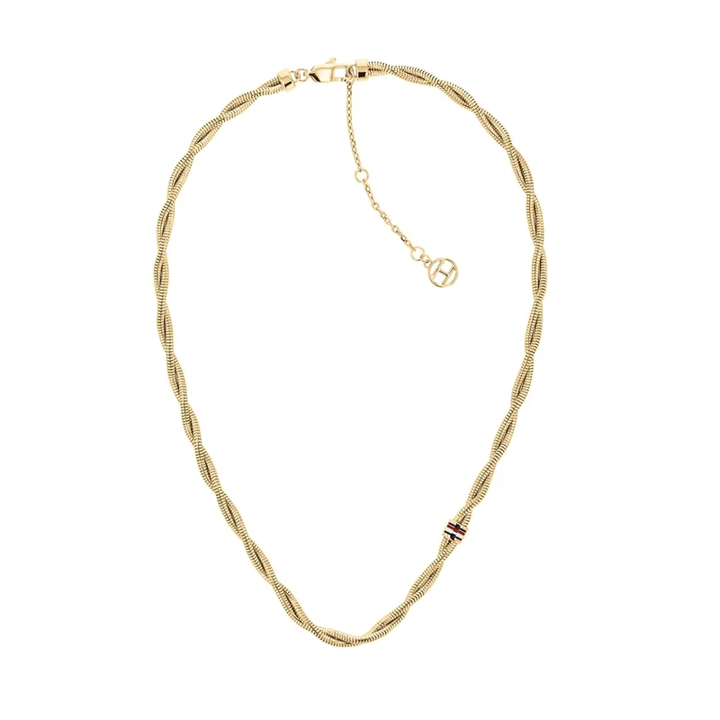 Tommy Hilfiger Jewelry Women's Chain Necklace Yellow Gold - 2780685