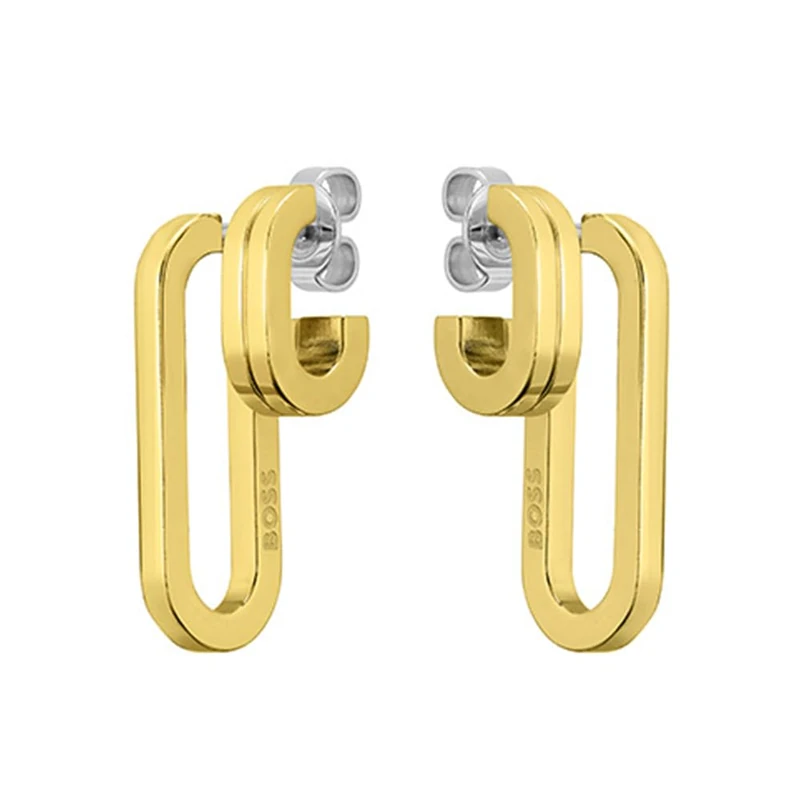 BOSS Jewelry Women's HAILEY Collection Earrings in Yellow Gold - 1580325