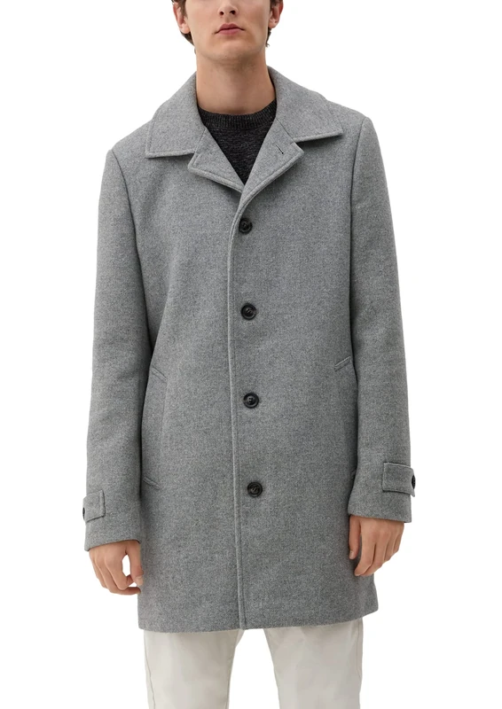 s.Oliver Men's Wool Blend Coat, 94K1, 56
