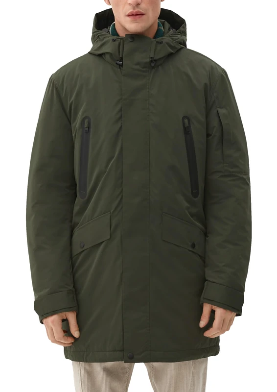 s.Oliver Men's 2116605 Quilted Jacket, 7940, L