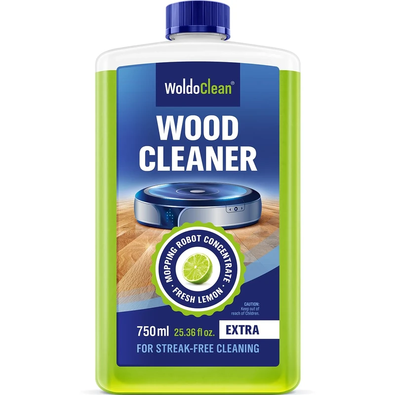 WoldoClean Floor Cleaner for Mopping Robots 750ml - Wood Cleaner, for Parquet & Laminate