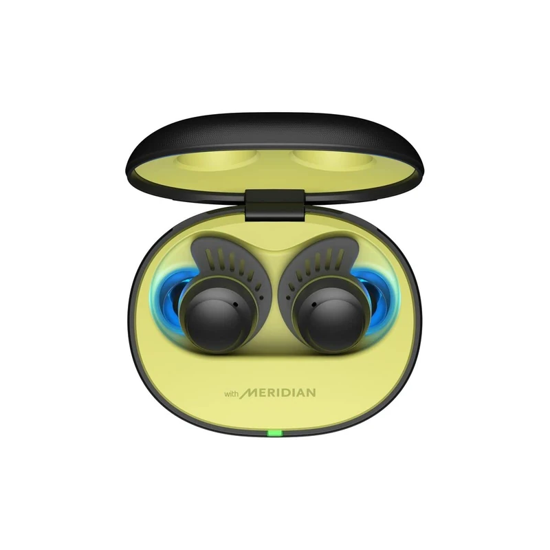 LG TONE-TF7Q True Wireless Sports Headphones - Black/Lime - Image 1