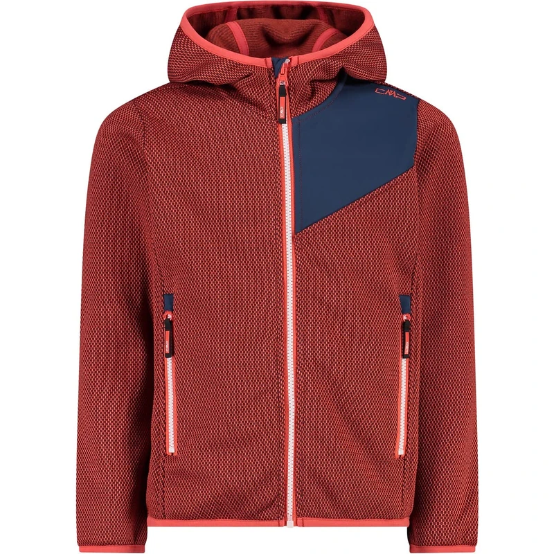 CMP Girls' Kid G Jacket Fix Hood Jacket