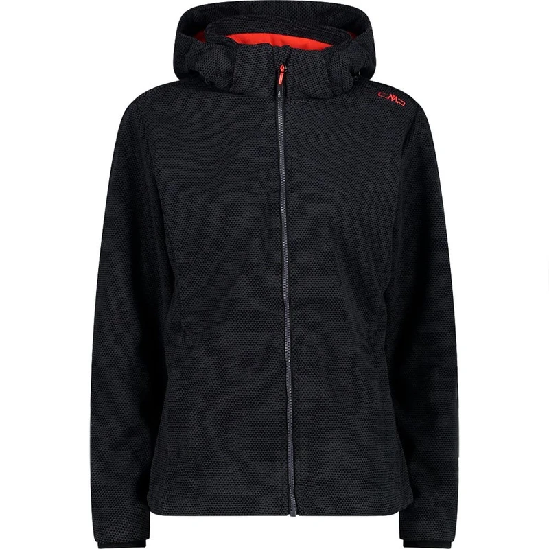 CMP Women's Softshell Jacket with Removable Hood